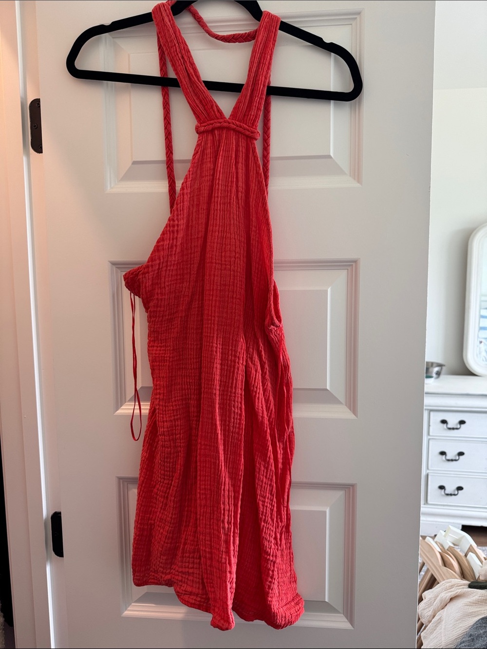 Red dress